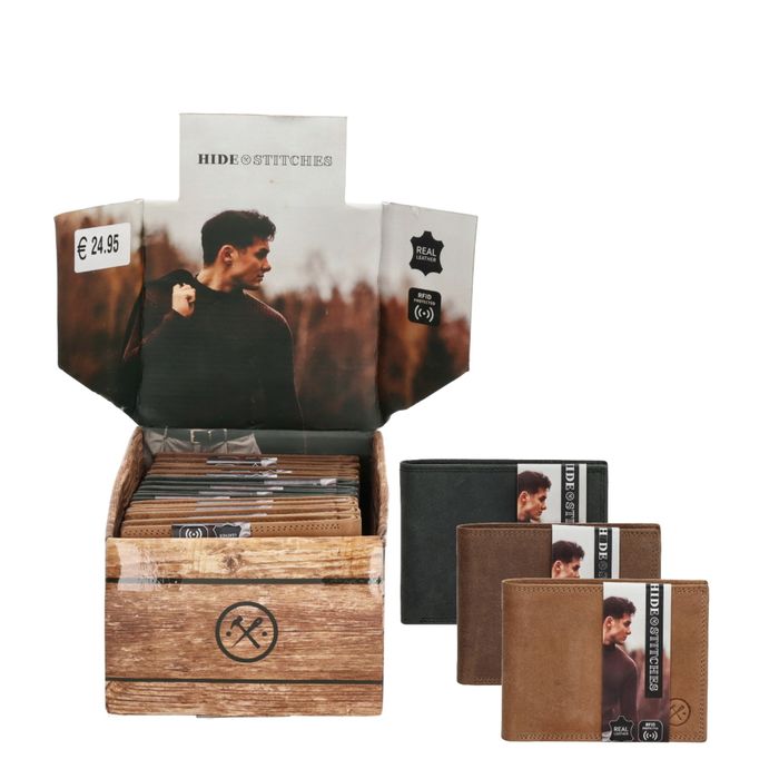 Hide & Stitches Johan van Amstel Portemonnee