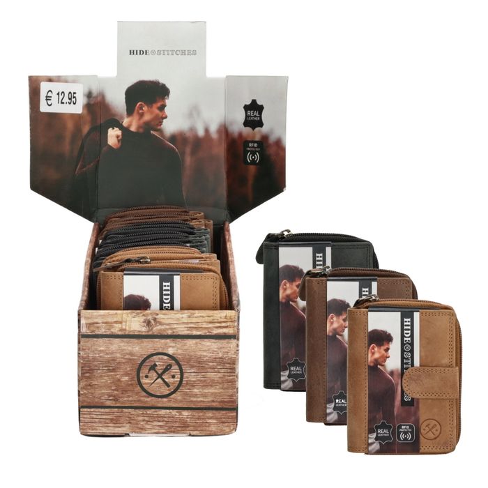 Hide & Stitches Johan van Amstel Portemonnee