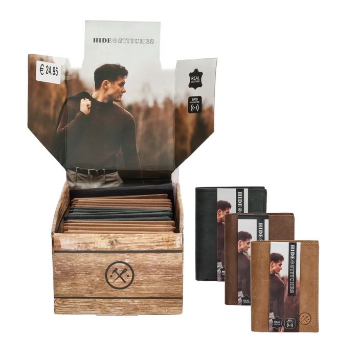 Hide & Stitches Johan van Amstel Portemonnee