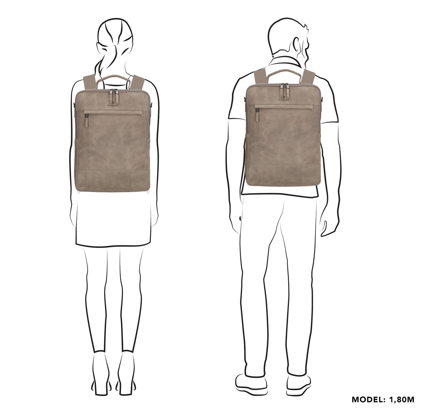 Micmacbags Malmö Laptoptas 15,6 inch (34.5x19.4 cm)