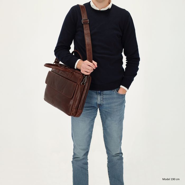 Hide & Stitches Porto Business-Tasche 15,6 inch (34.5x19.4 cm)