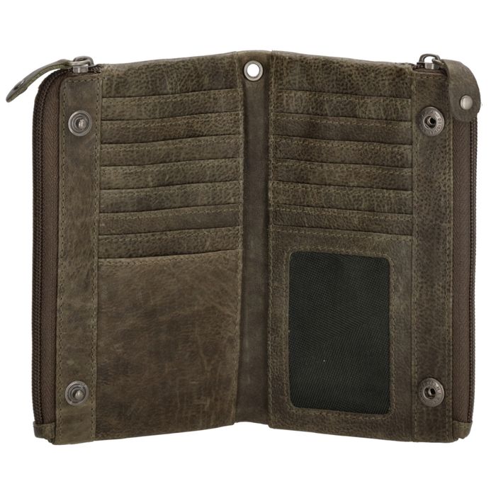 Hide & Stitches Paint Rock Portemonnee