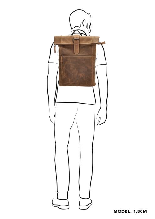 Hide & Stitches Idaho Rugzak 15,6 inch (34.5x19.4 cm)