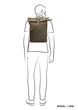 Hide & Stitches Idaho Rugzak 15,6 inch (34.5x19.4 cm)