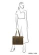 Hide & Stitches Idaho Laptoptas 15,6 inch (34.5x19.4 cm)