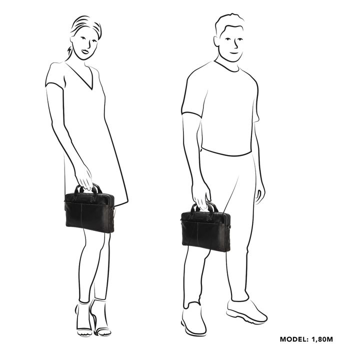 Hide & Stitches Japura Laptoptas 15,6 inch (34.5x19.4 cm)