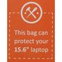 Hide & Stitches Wolga Laptoptas 15,6 inch (34.5x19.4 cm)