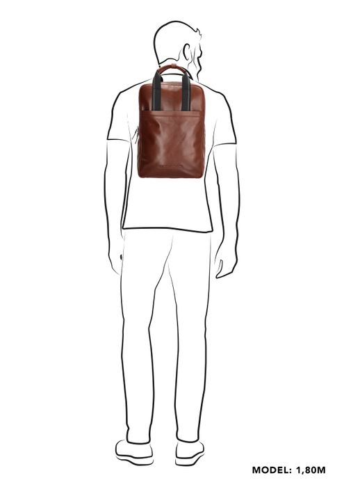 Micmacbags Le Mans Backpack 15,6 inch (34.5x19.4 cm)