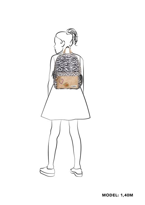 Zebra Trends Girls Rugzak