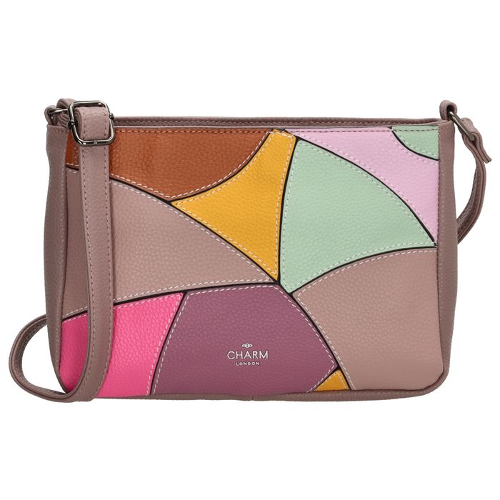 Charm London Patchwork Schultertasche