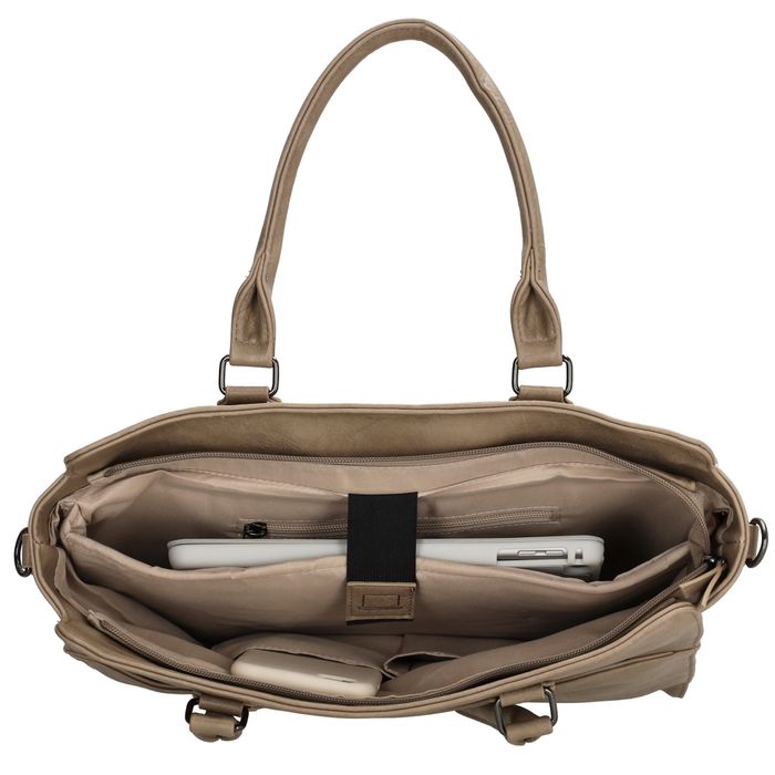 Charm London Dow Gate Handtas 15,6 inch (34.5x19.4 cm)