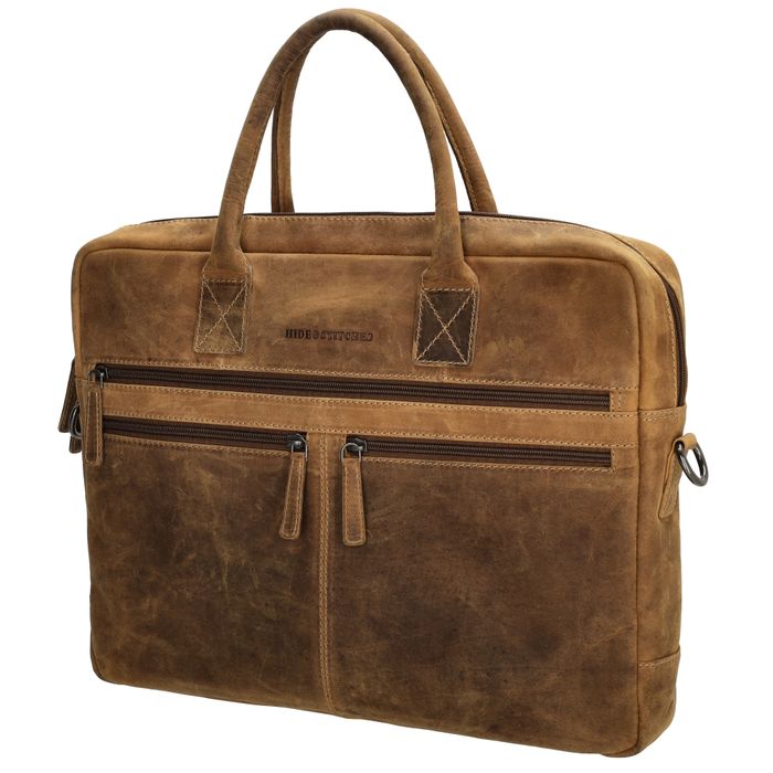 Hide & Stitches Idaho Laptoptas 15,6 inch (34.5x19.4 cm)