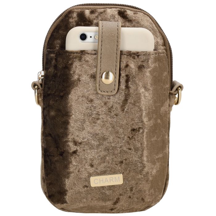Charm London Velvet Telefontasche