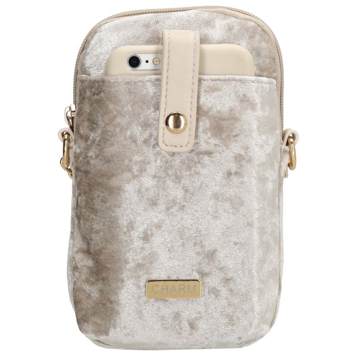 Charm London Velvet Telefontasche