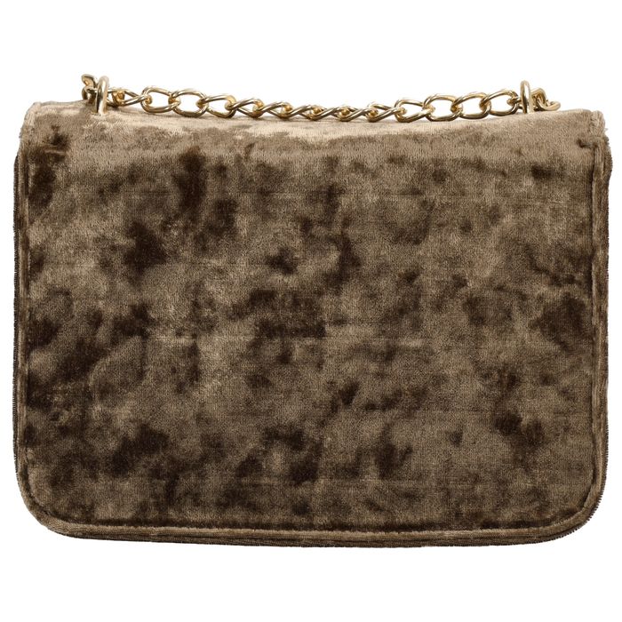 Charm London Velvet Shoulder bag