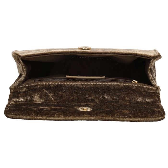 Charm London Velvet Shoulder bag