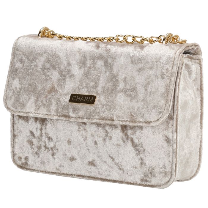 Charm London Velvet Schoudertas