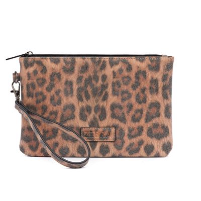 Zebra Natural Bags Clutch/avondtasje