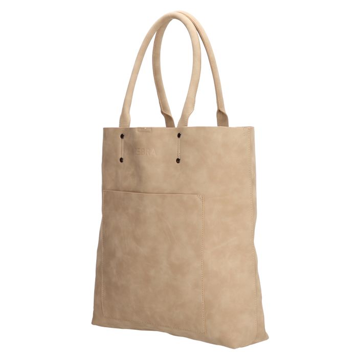 Zebra Natural Bags shopper