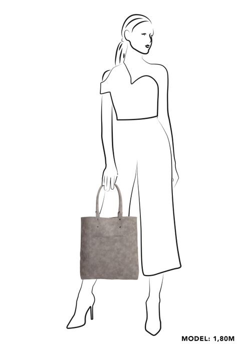 Zebra Natural Bags shopper