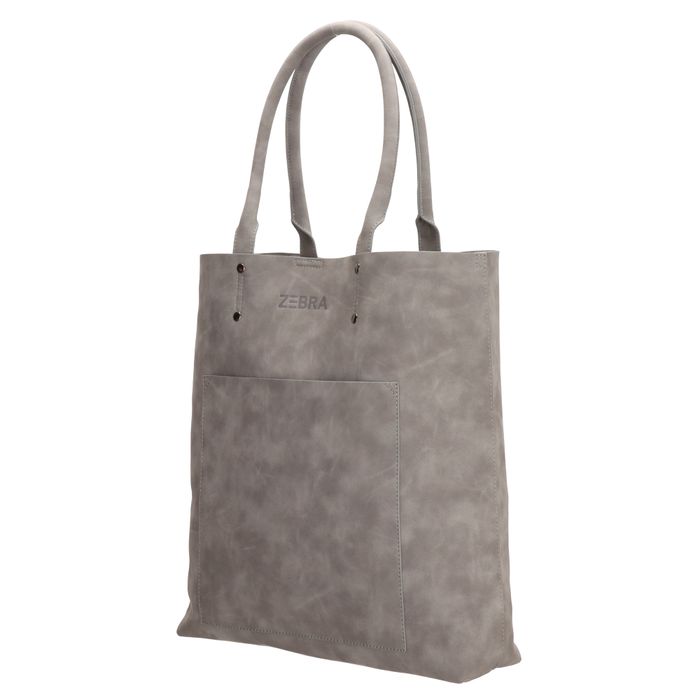 Zebra Natural Bags shopper