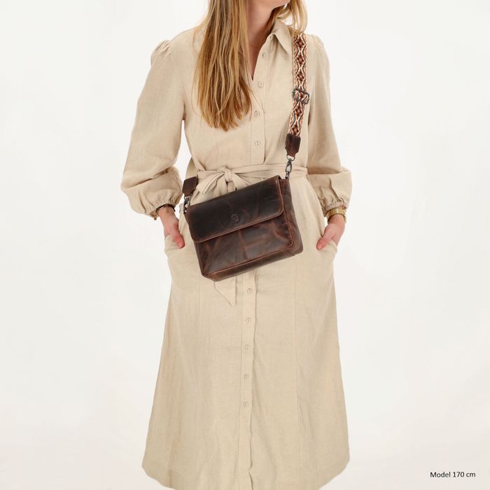 Hide & Stitches Next Navajo Schoudertas