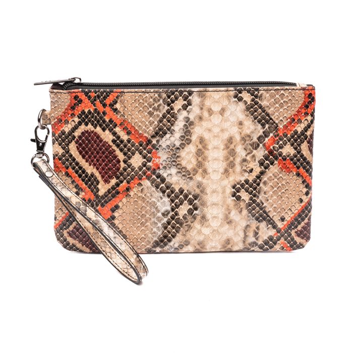 Zebra Natural Bags Clutch/avondtasje
