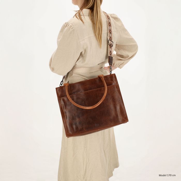 Hide & Stitches Next Navajo Laptoptas 15,6 inch (34.5x19.4 cm)