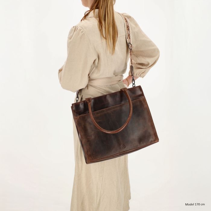 Hide & Stitches Next Navajo Laptoptas 15,6 inch (34.5x19.4 cm)