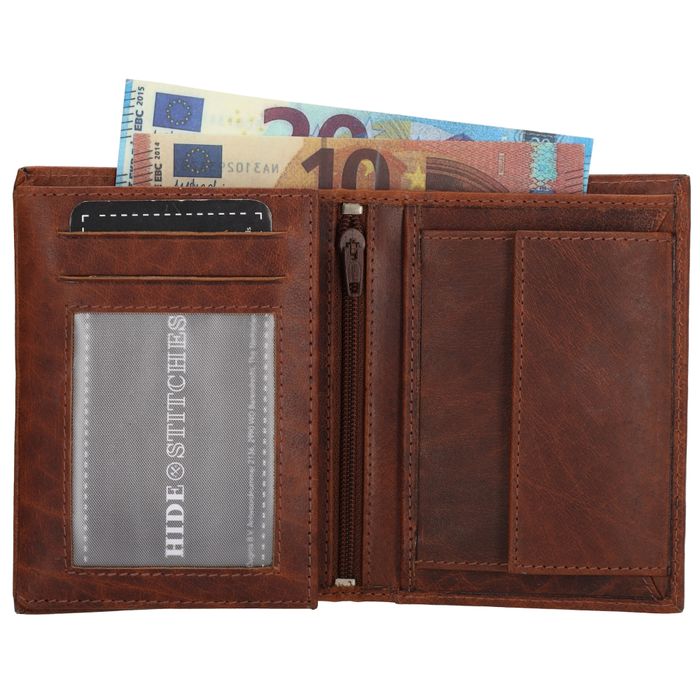 Hide & Stitches Da Vinci Portemonnee