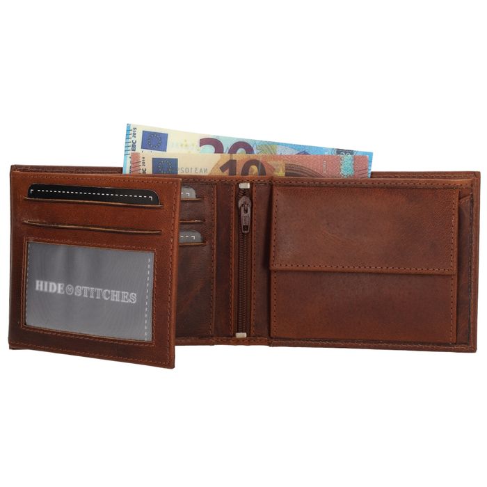 Hide & Stitches Da Vinci Portemonnee