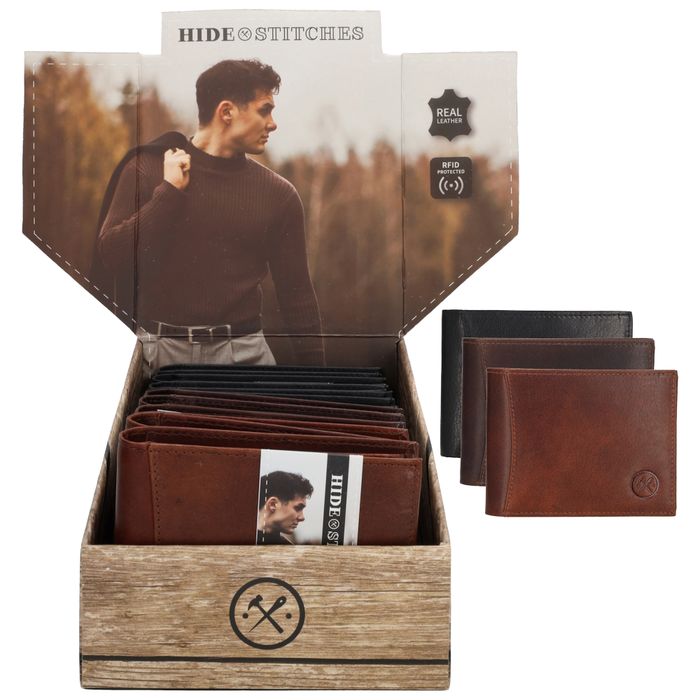 Hide & Stitches Da Vinci Wallet