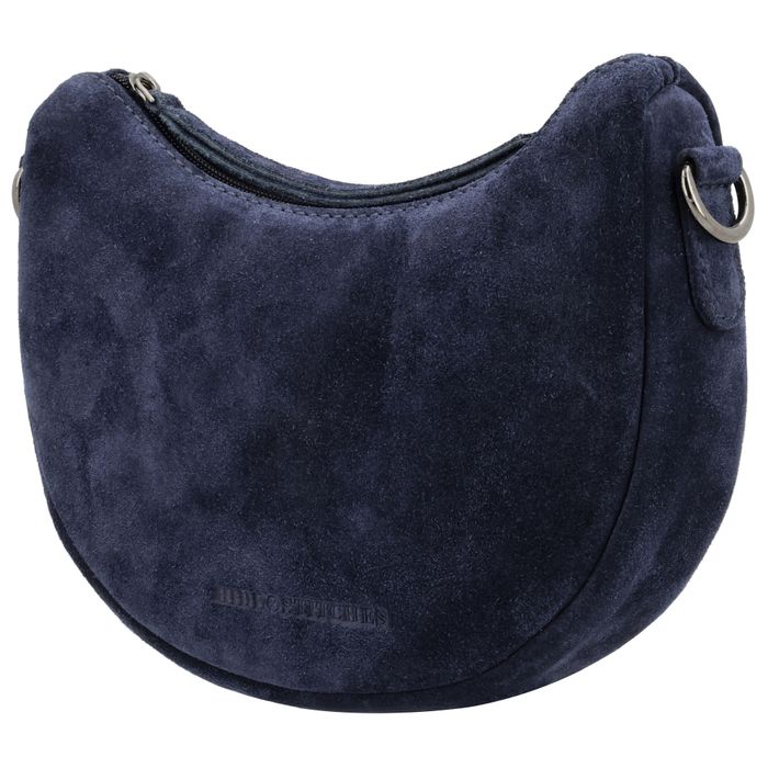 Hide & Stitches Suede Schoudertas