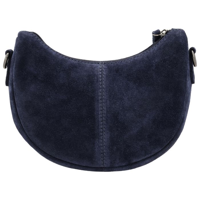 Hide & Stitches Suede Schoudertas