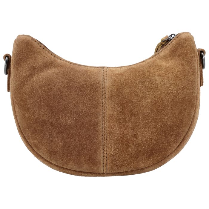 Hide & Stitches Suede Schoudertas
