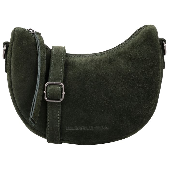 Hide & Stitches Suede Schoudertas