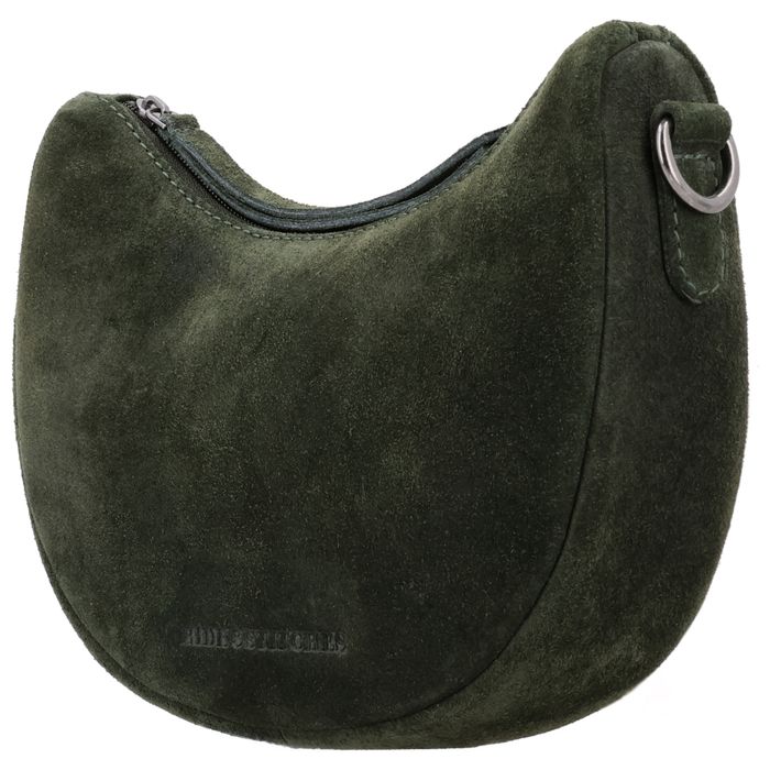 Hide & Stitches Suede Schoudertas