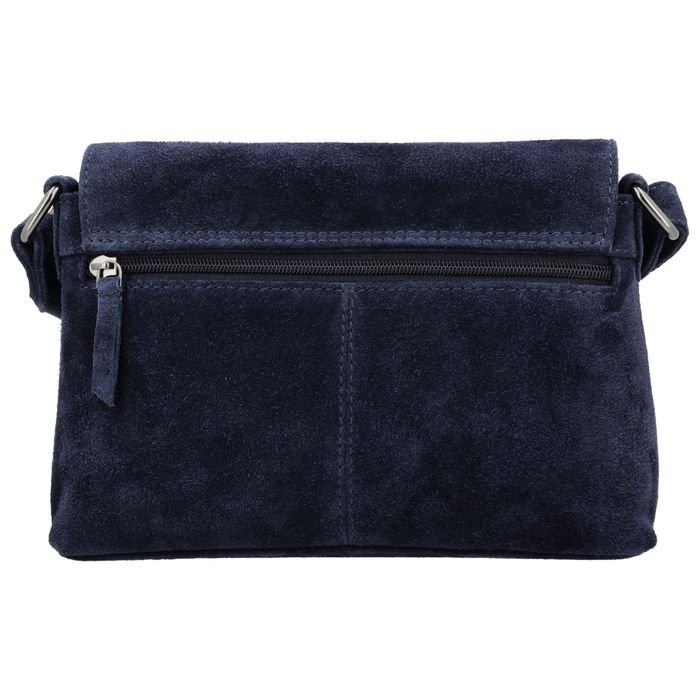 Hide & Stitches Suede Schoudertas