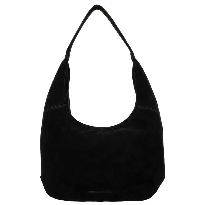 Hide & Stitches Suede Schoudertas