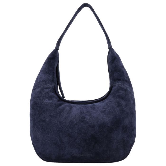 Hide & Stitches Suede Schoudertas
