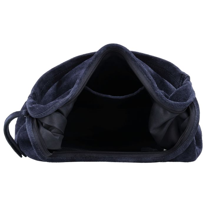 Hide & Stitches Suede Schoudertas