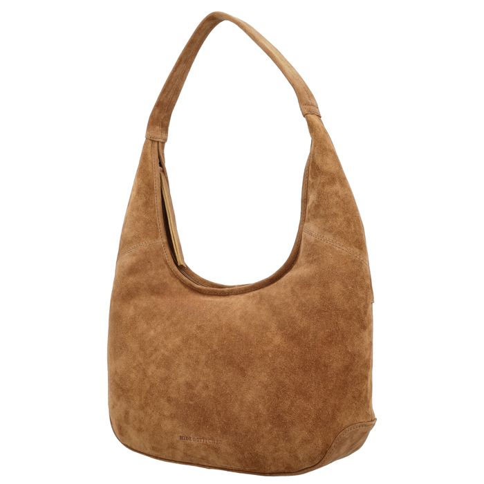 Hide & Stitches Suede Schoudertas