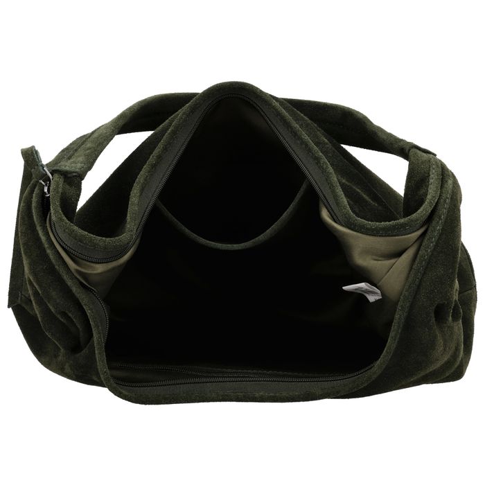 Hide & Stitches Suede Schoudertas
