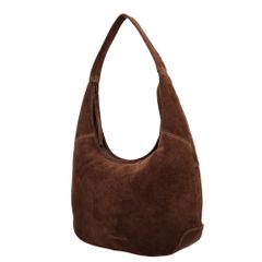 Hide & Stitches Suede Schoudertas