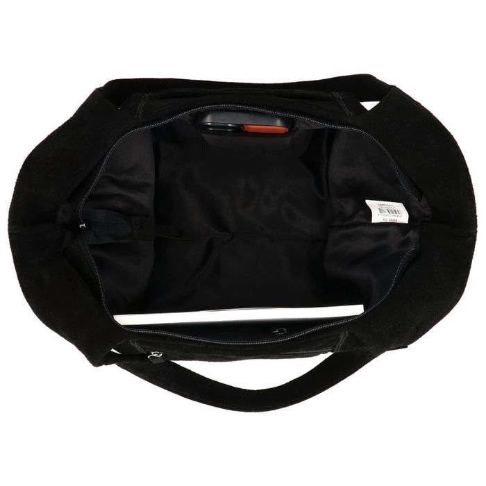 Hide & Stitches Suede Schoudertas
