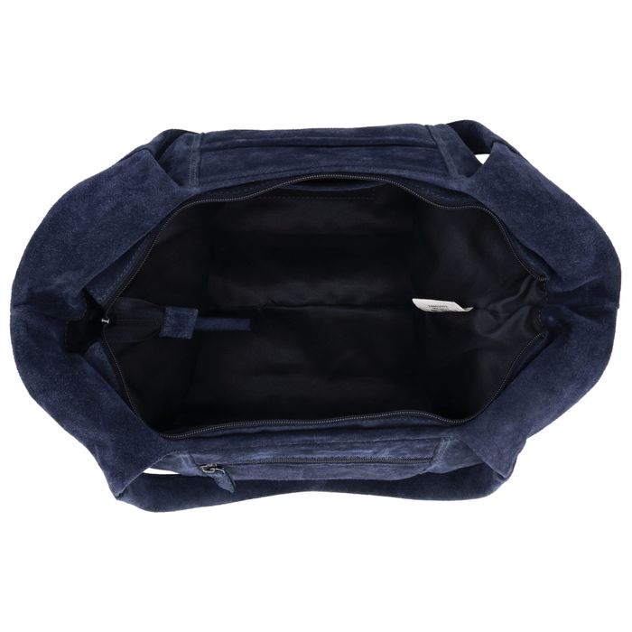 Hide & Stitches Suede Schoudertas