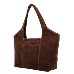 Hide & Stitches Suede Schoudertas