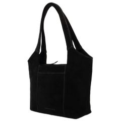 Hide & Stitches Suede Schoudertas