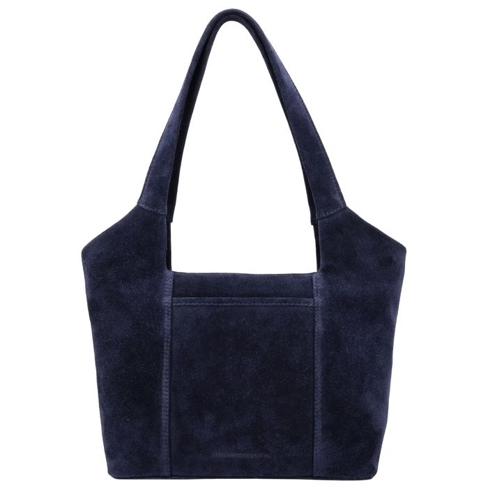 Hide & Stitches Suede Schoudertas