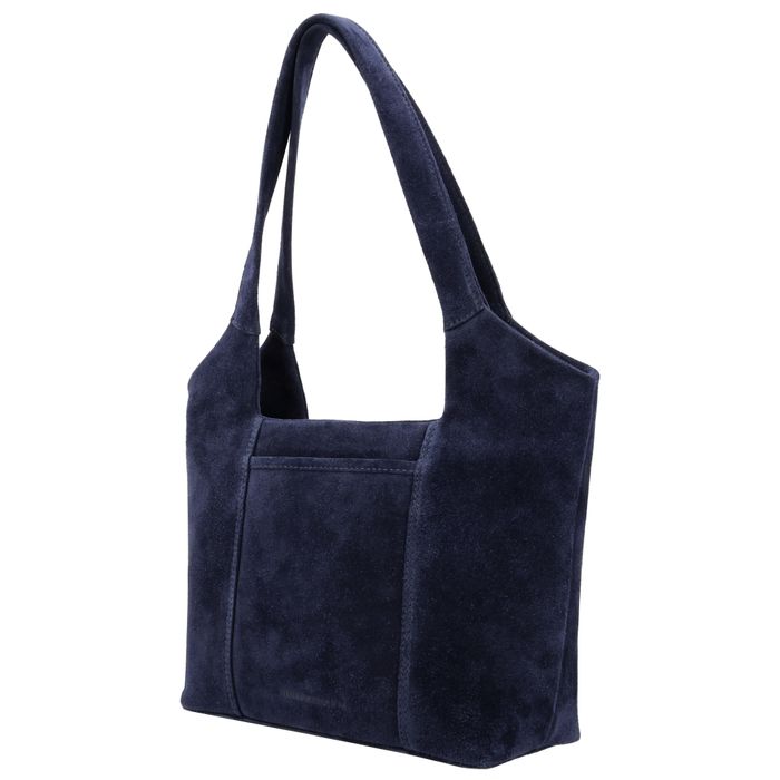 Hide & Stitches Suede Schoudertas